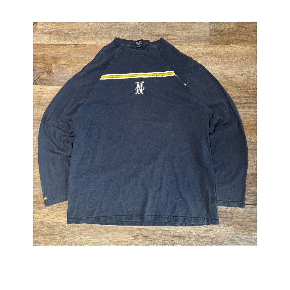 Vintage 90s‎ Nautica Jeans Streetwear Long Slevee Shirt